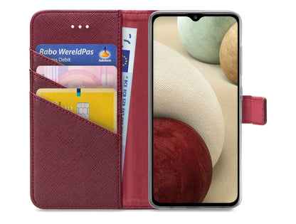 My Style Flex Wallet For Samsung Galaxy A12/M12 Bordeaux - Essentify