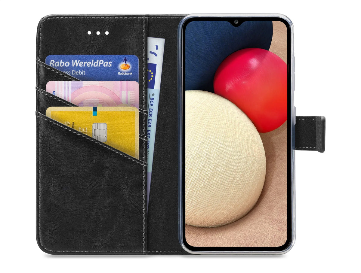 My Style Flex Wallet For Samsung Galaxy A02S Black - Essentify