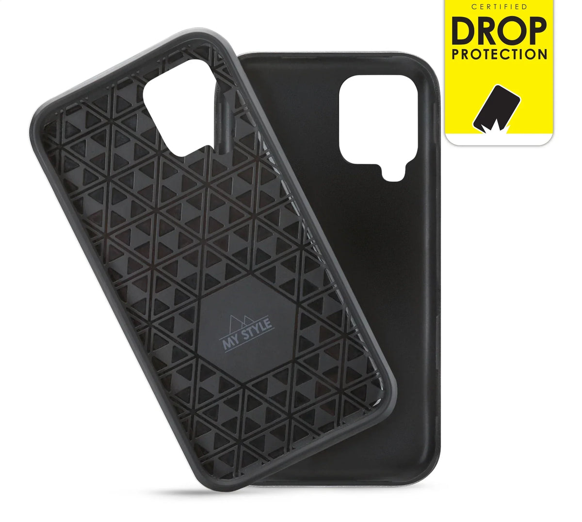 My Style Tough Case For Samsung Galaxy A12/M12 Black - Essentify