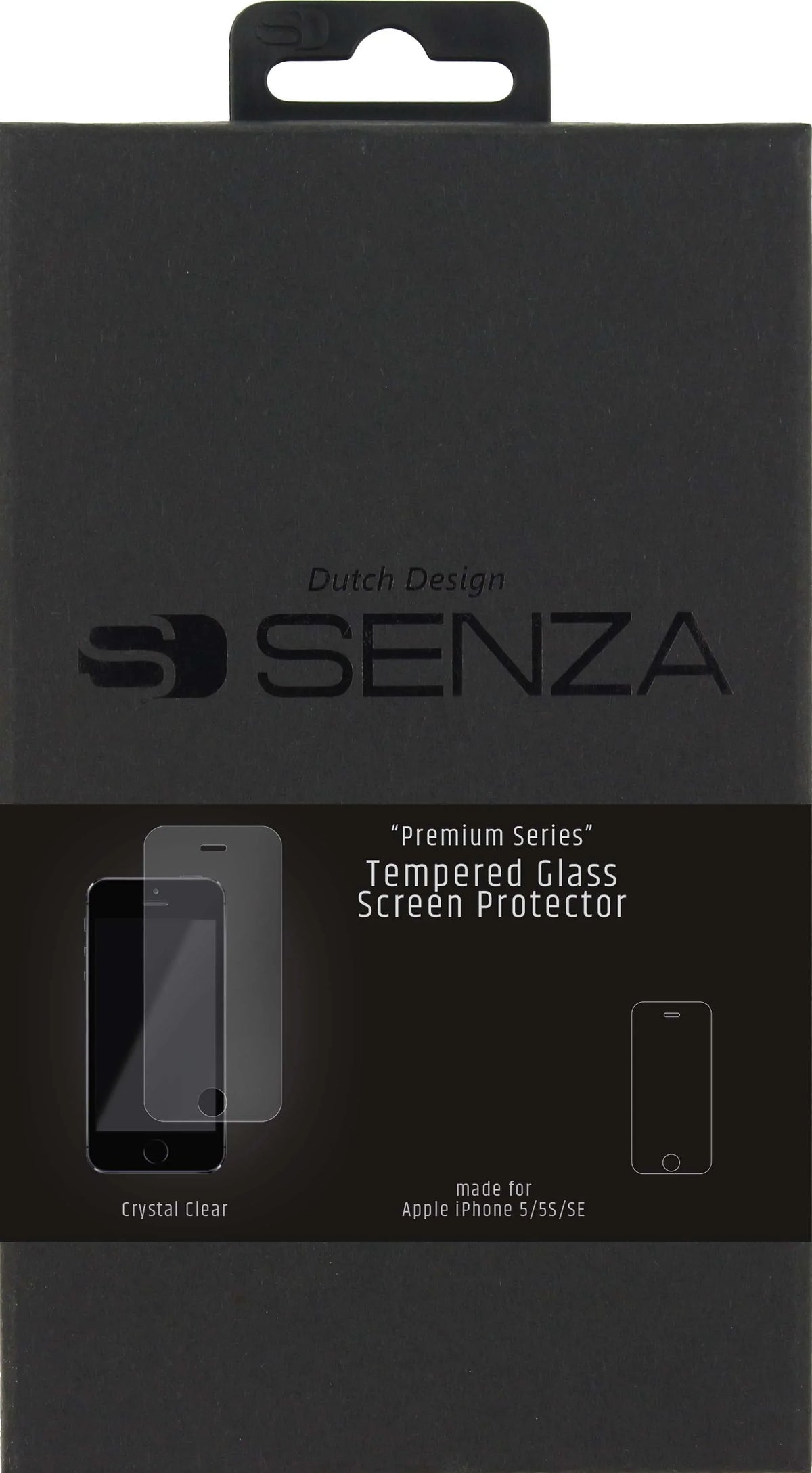 Senza Premium Tempered Glass Screen Protector Apple Iphone 5/5S/Se - Essentify