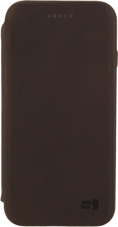 Senza Raw Skinny Leather Wallet Apple Iphone 7 Plus/8 Plus Chestnut Brown - Essentify