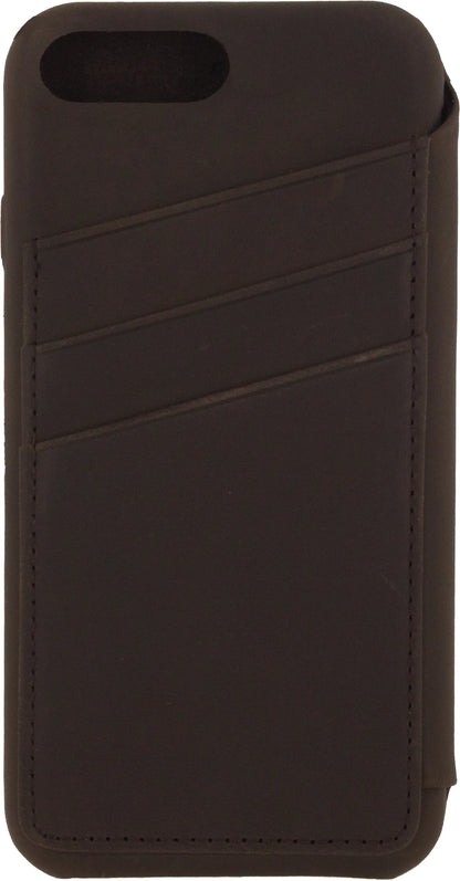 Senza Raw Skinny Leather Wallet Apple Iphone 7 Plus/8 Plus Chestnut Brown - Essentify