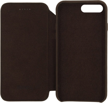 Senza Raw Skinny Leather Wallet Apple Iphone 7 Plus/8 Plus Chestnut Brown - Essentify