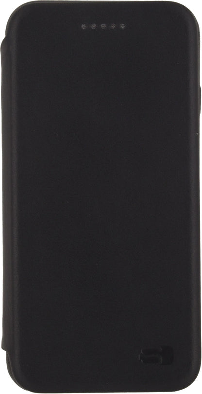 Senza Pure Skinny Leather Wallet Apple Iphone 6/6S Deep Black - Essentify