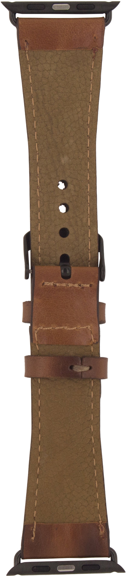 Senza Desire Leather Strap Apple Watch 38Mm Burned Cognac