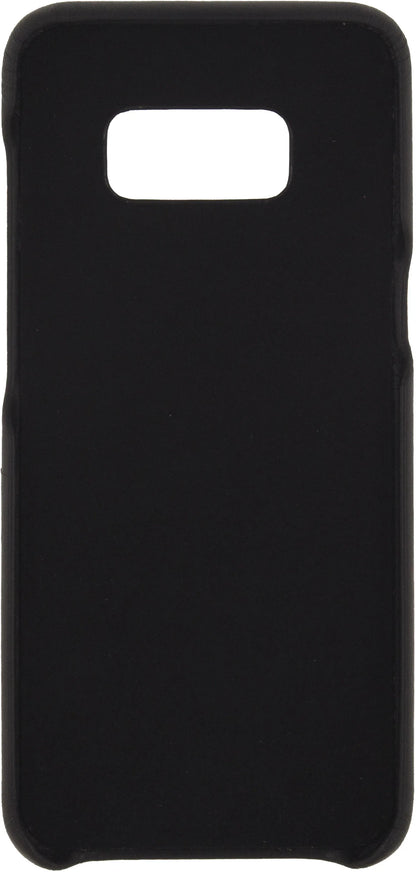 Senza Pure Leather Cover With Card Slot Samsung Galaxy S8 Deep Black - Essentify