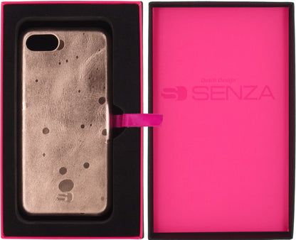 Senza Glam Leather Cover Apple Iphone 7/8/Se (2020/2022) Metallic Rosé - Essentify