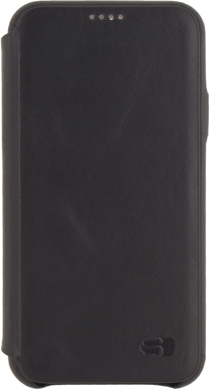 Senza Pure Skinny Leather Wallet Apple Iphone X/Xs Black - Essentify