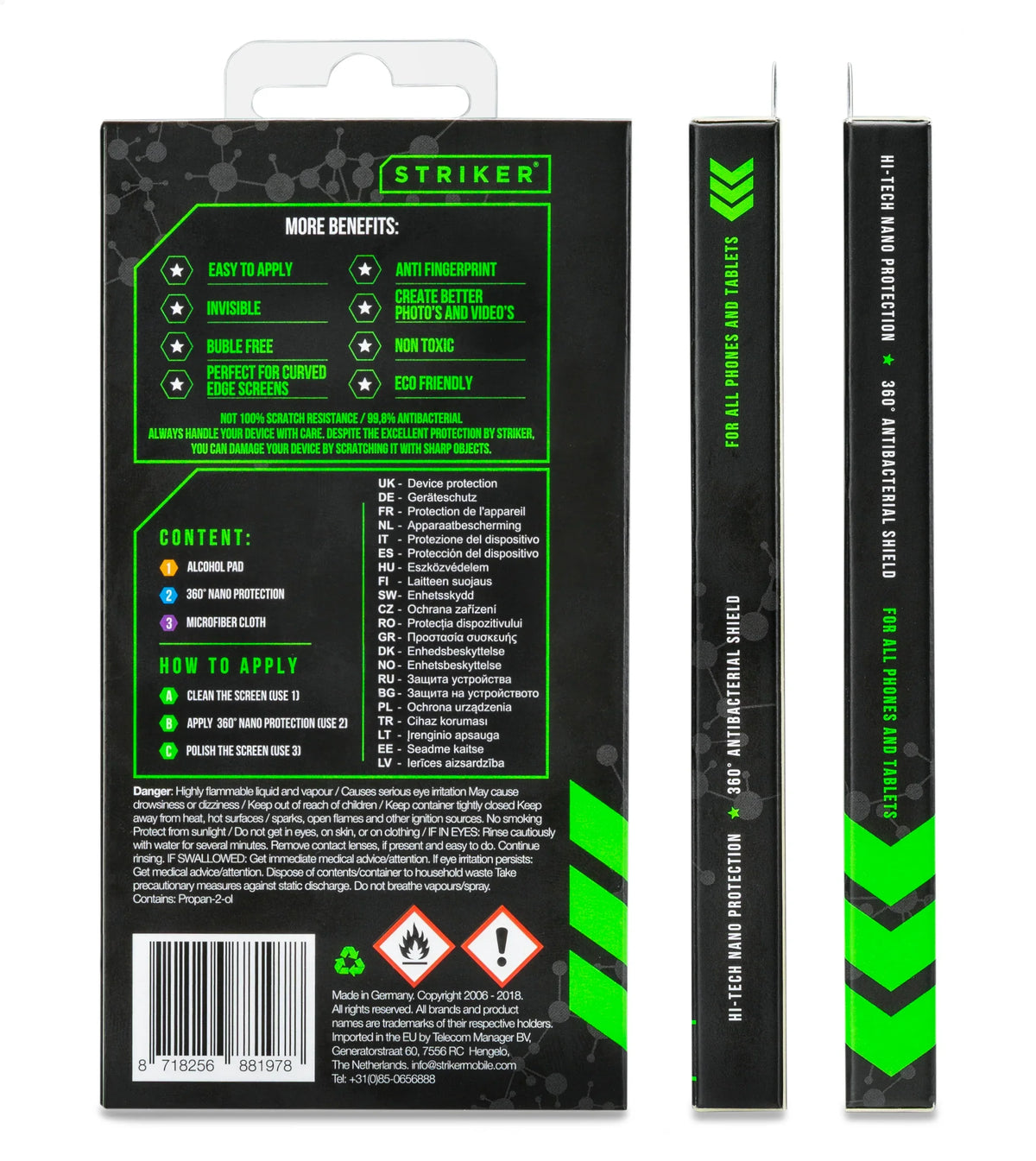 Striker Coating 360 High Tech Nano Protection - Essentify