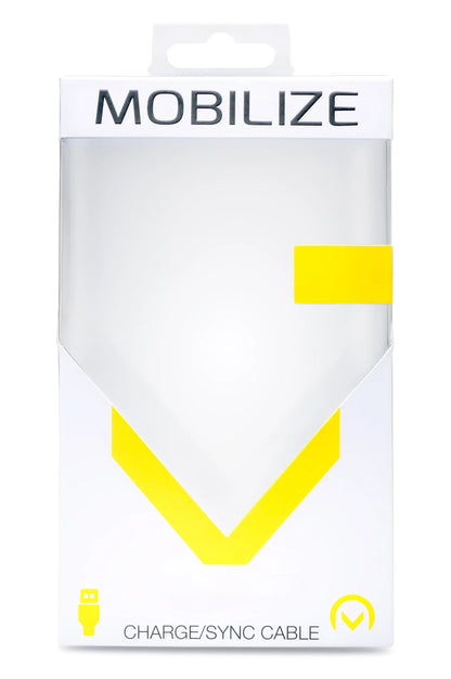 Mobilize Strong Nylon 90° Cable Micro Usb 1.5M. 12W Black - Essentify