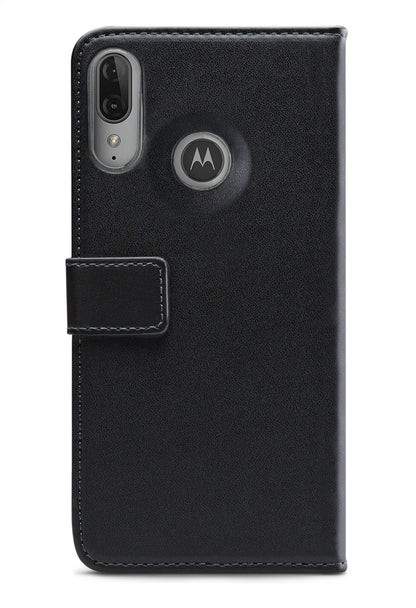Mobilize Classic Gelly Wallet Book Case Motorola Moto E6 Plus Black