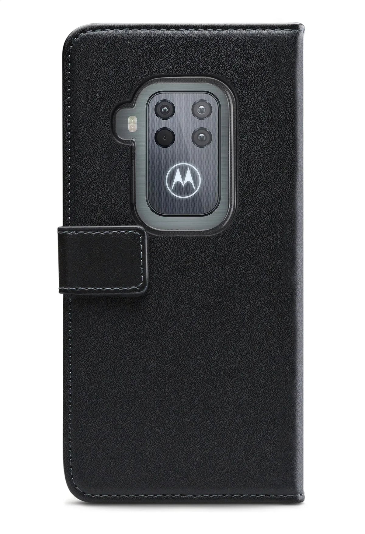 Mobilize Classic Gelly Wallet Book Case Motorola Moto One Zoom Black - Essentify