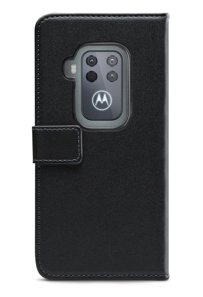 Mobilize Classic Gelly Wallet Book Case Motorola Moto One Zoom Black - Essentify