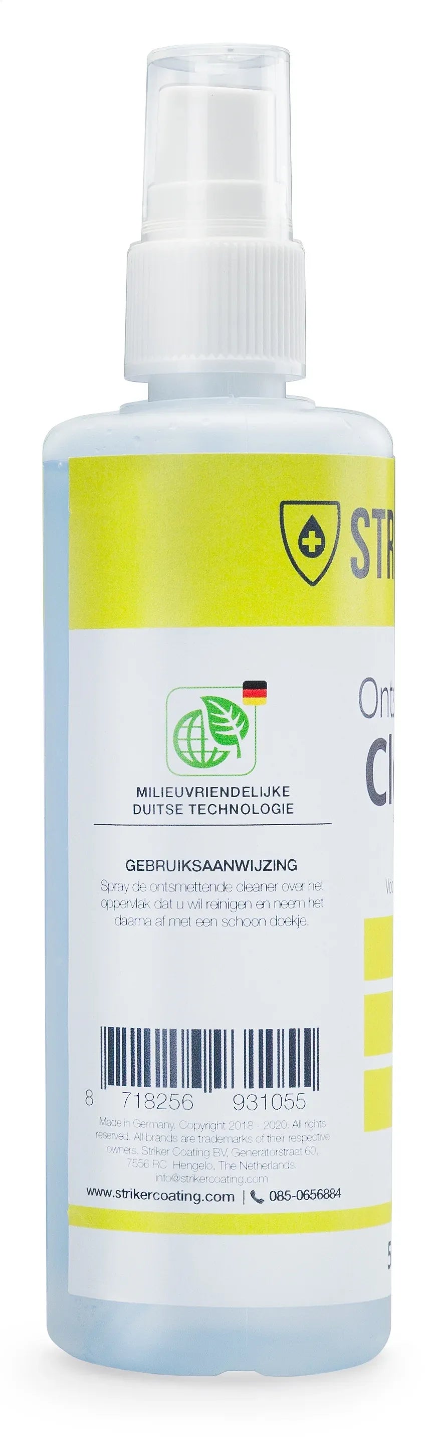 Striker Coating Ontsmettende Cleaner 125Ml (<50Pct Alcohol) - Essentify