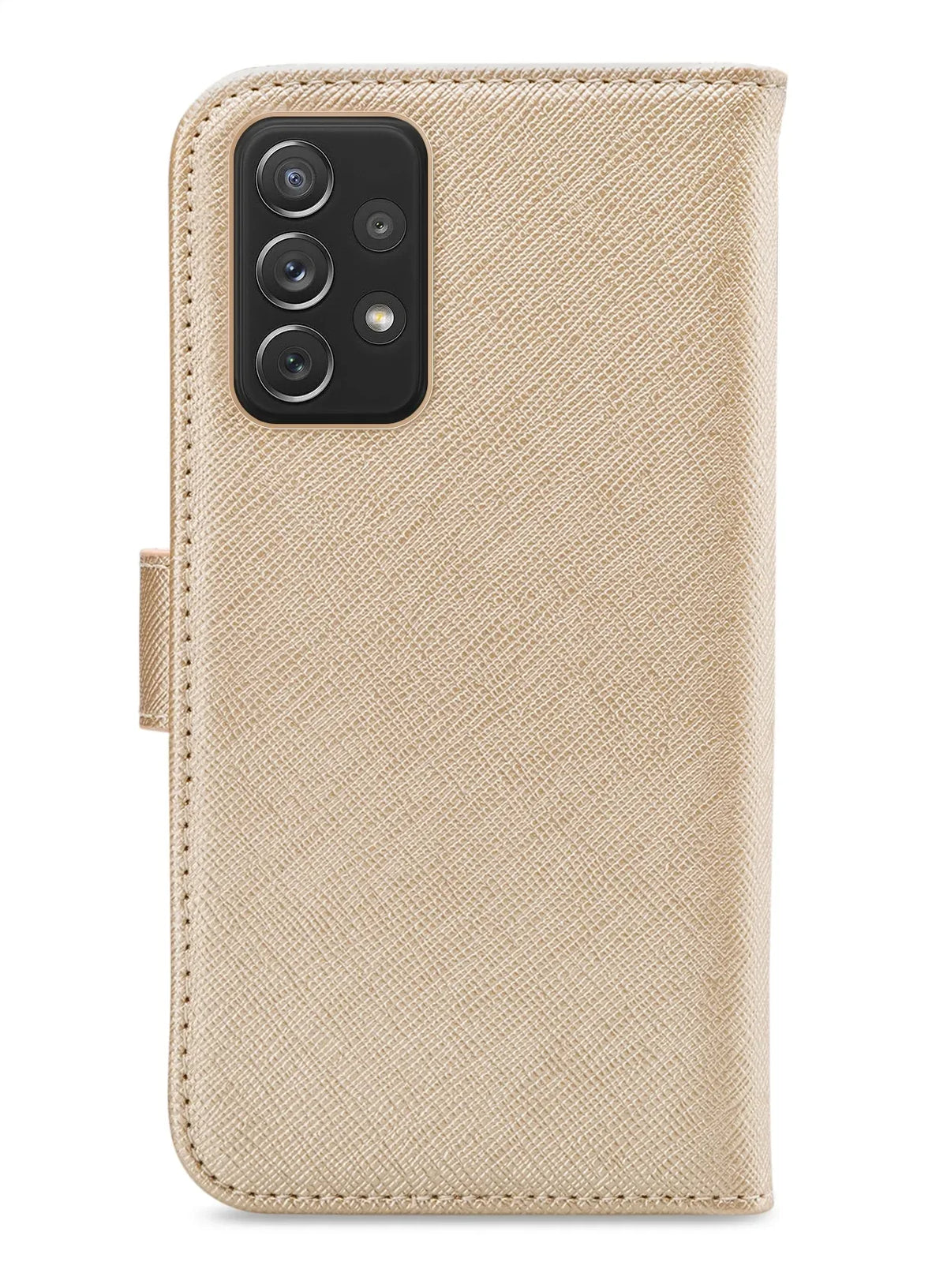 My Style Flex Wallet For Samsung Galaxy A72 4G Gold - Essentify