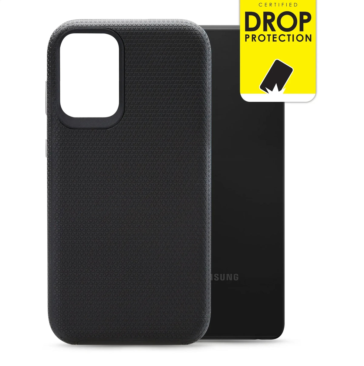 My Style Tough Case For Samsung Galaxy A72 4G Black - Essentify