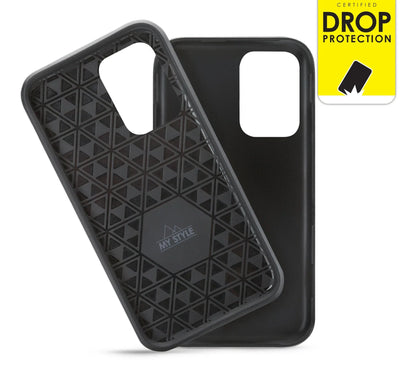 My Style Tough Case For Samsung Galaxy A72 4G Black - Essentify