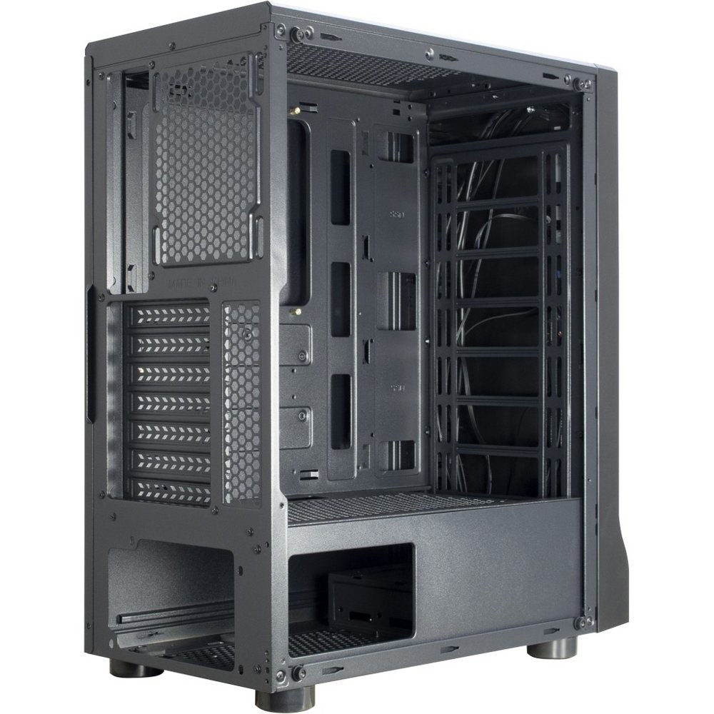 Inter-Tech A-3411 Creek RGB | Midi Tower | Zwart