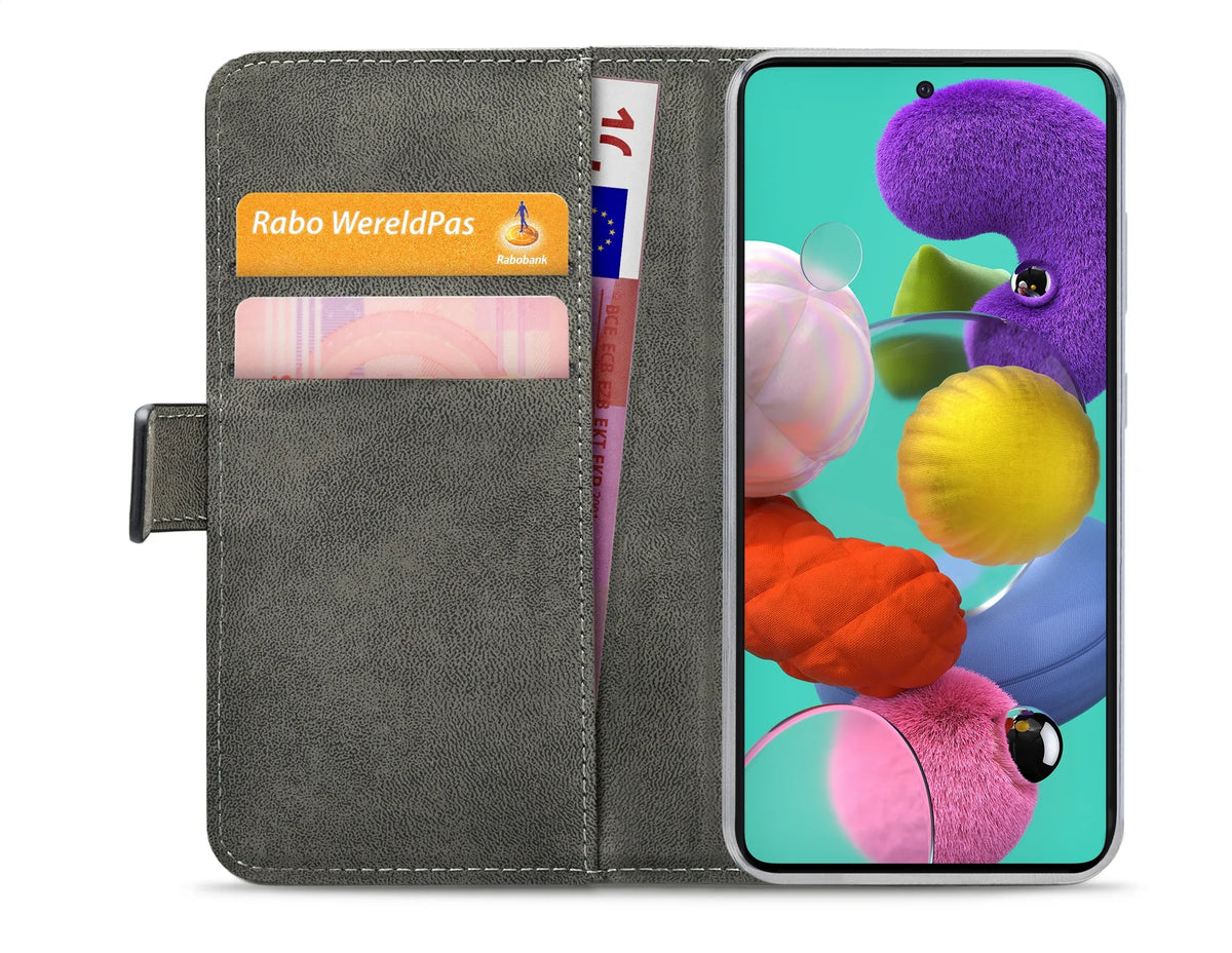 Mobilize Classic Gelly Wallet Book Case Samsung Galaxy A51 5G Black - Essentify