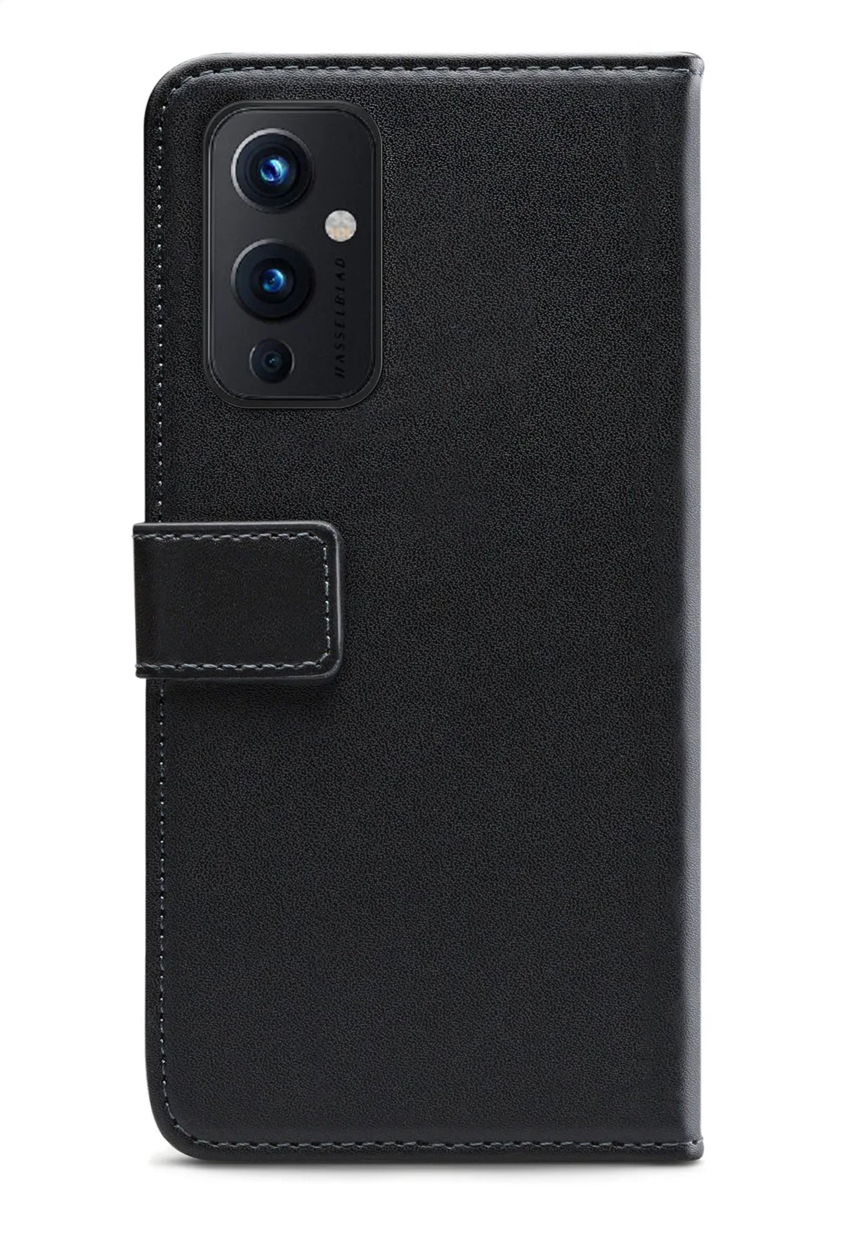 Mobilize Classic Gelly Wallet Book Case Oneplus 9 Black - Essentify