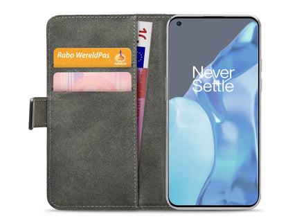 Mobilize Classic Gelly Wallet Book Case Oneplus 9 Pro Black - Essentify