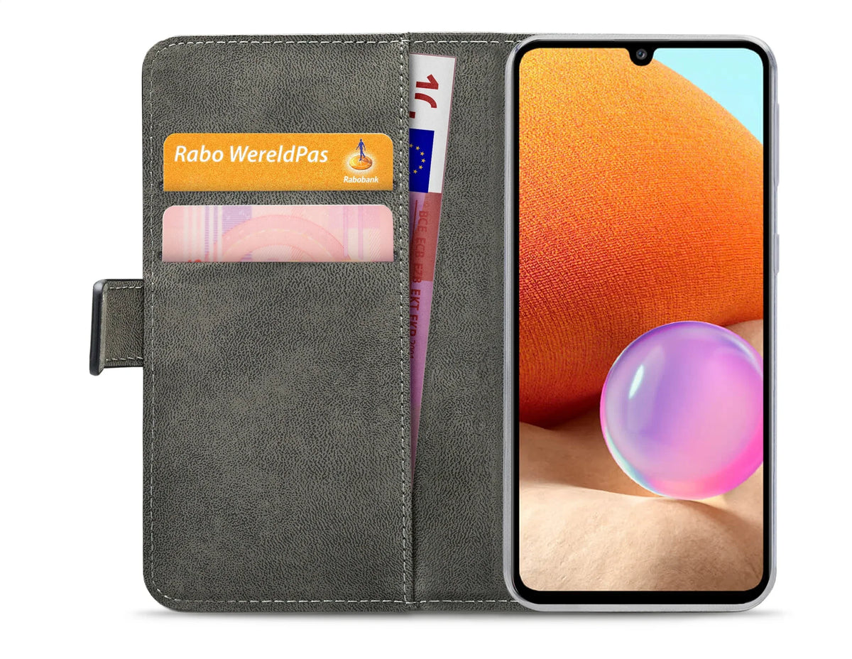 Mobilize Classic Gelly Wallet Book Case Samsung Galaxy A32 4G Black - Essentify