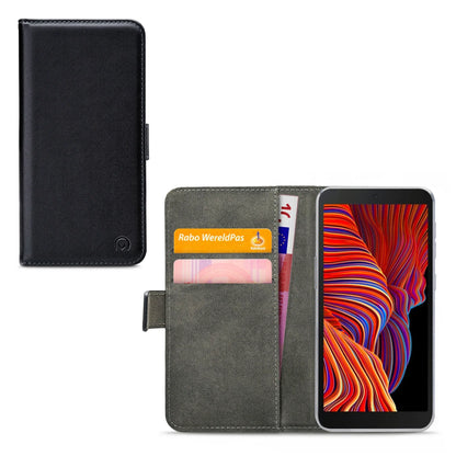 Mobilize Classic Gelly Wallet Book Case Samsung Galaxy Xcover 5 Black - Essentify