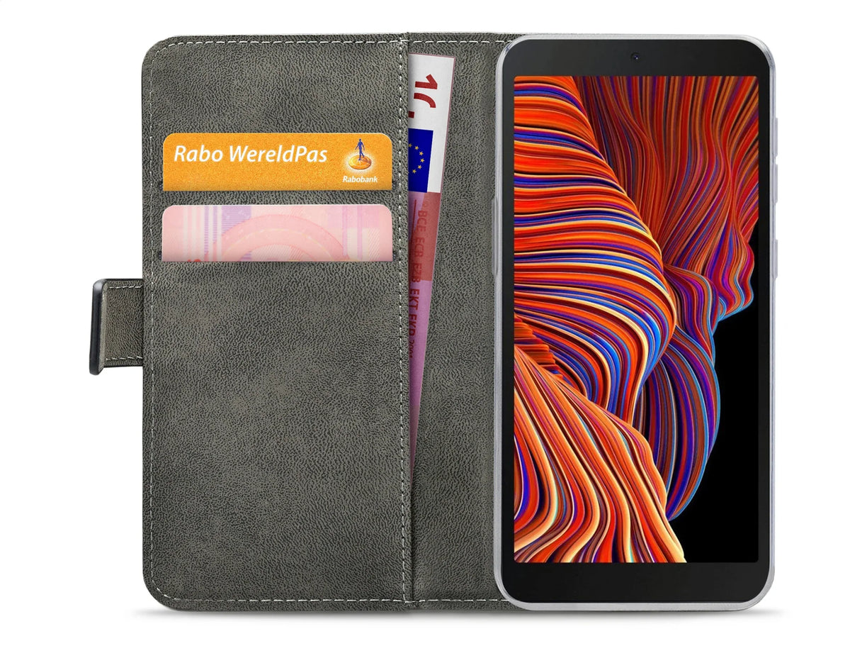 Mobilize Classic Gelly Wallet Book Case Samsung Galaxy Xcover 5 Black - Essentify
