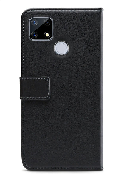 Mobilize Classic Gelly Wallet Book Case Realme 7I/C12/C15 Black - Essentify