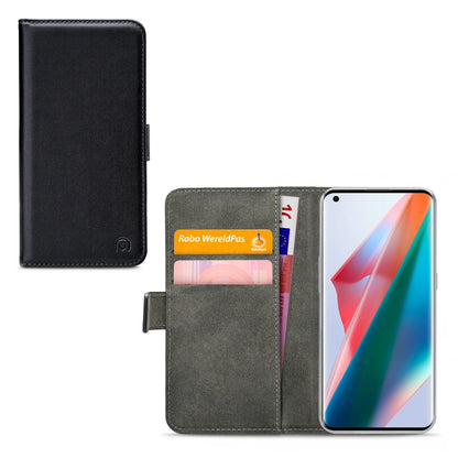 Mobilize Classic Gelly Wallet Book Case Oppo Find X3/X3 Pro Black - Essentify