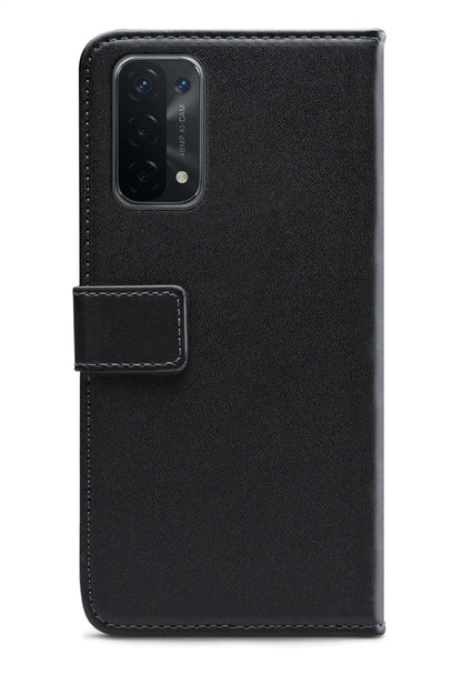 Mobilize Classic Gelly Wallet Book Case Oppo A54 5G/A74 5G Black - Essentify