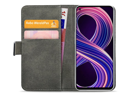 Mobilize Classic Gelly Wallet Book Case Realme 8 5G/Narzo 30 5G Black - Essentify
