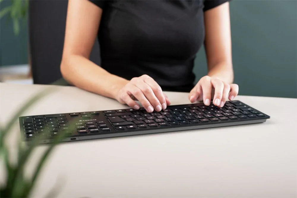 Cherry KW 9100 Slim | Draadloos Toetsenbord | QWERTY - Essentify