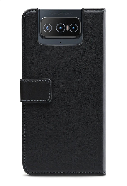 Mobilize Classic Gelly Wallet Book Case Asus Zenfone 8 Flip Black - Essentify