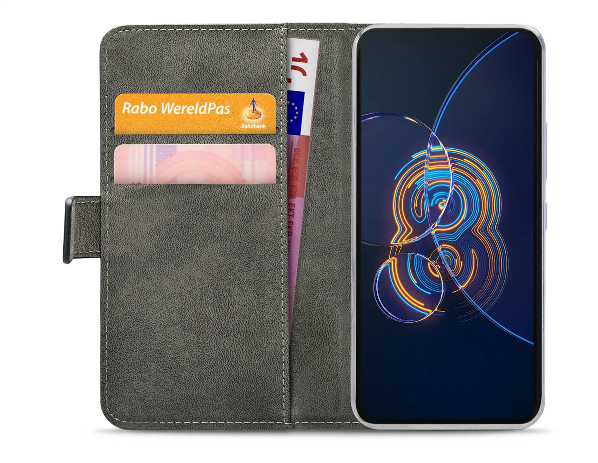 Mobilize Classic Gelly Wallet Book Case Asus Zenfone 8 Flip Black - Essentify