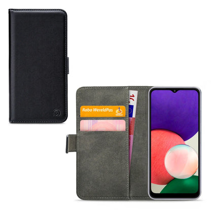 Mobilize Classic Gelly Wallet Book Case Samsung Galaxy A22 5G Black - Essentify