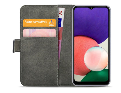 Mobilize Classic Gelly Wallet Book Case Samsung Galaxy A22 5G Black - Essentify