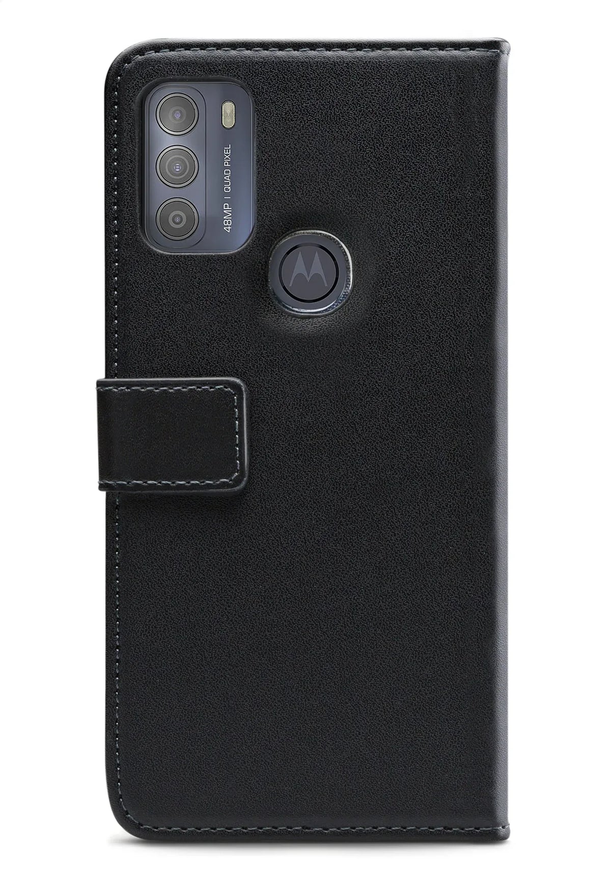 Mobilize Classic Gelly Wallet Book Case Motorola Moto G50 Black - Essentify