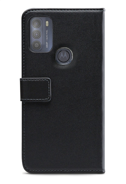 Mobilize Classic Gelly Wallet Book Case Motorola Moto G50 Black