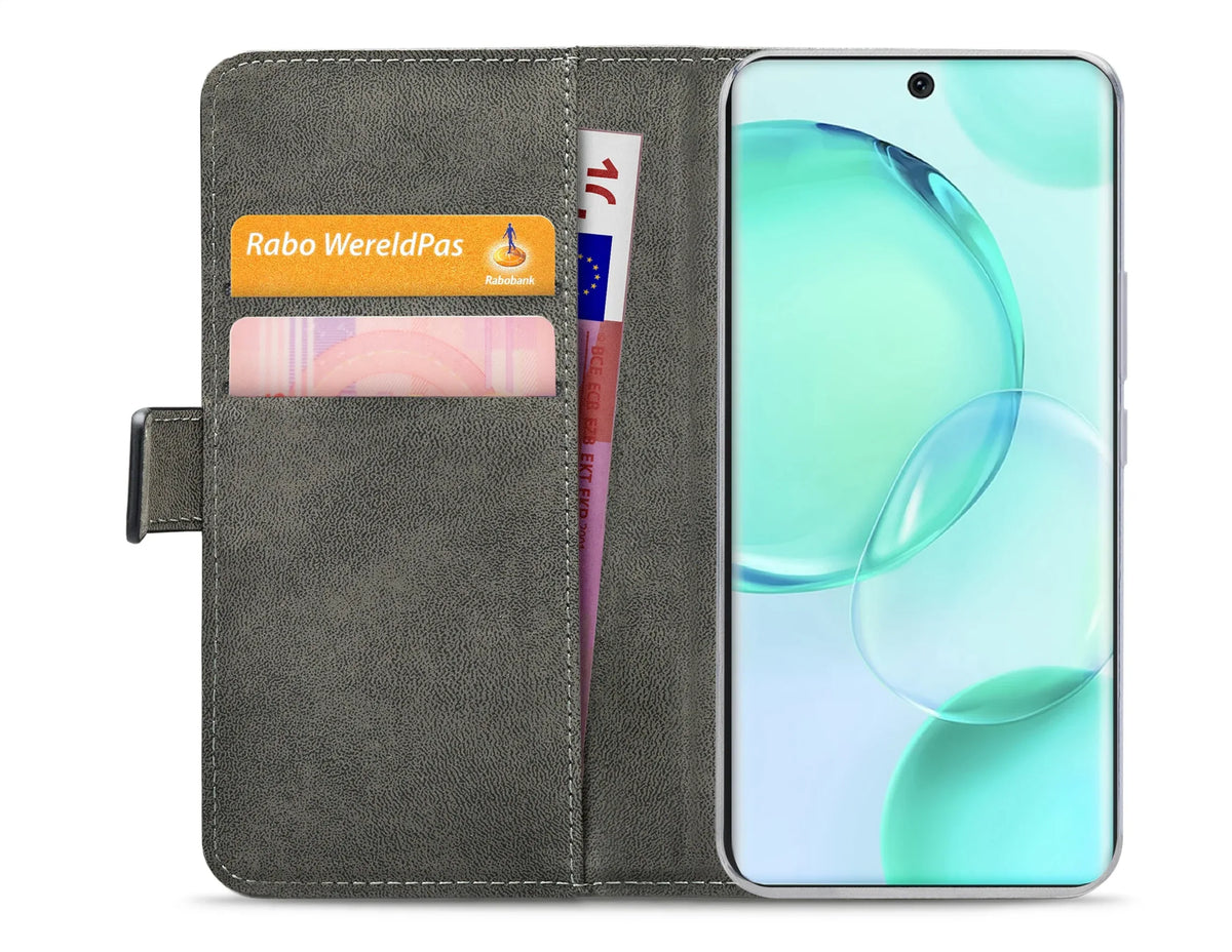 Mobilize Classic Gelly Wallet Book Case Honor 50 Pro Black - Essentify