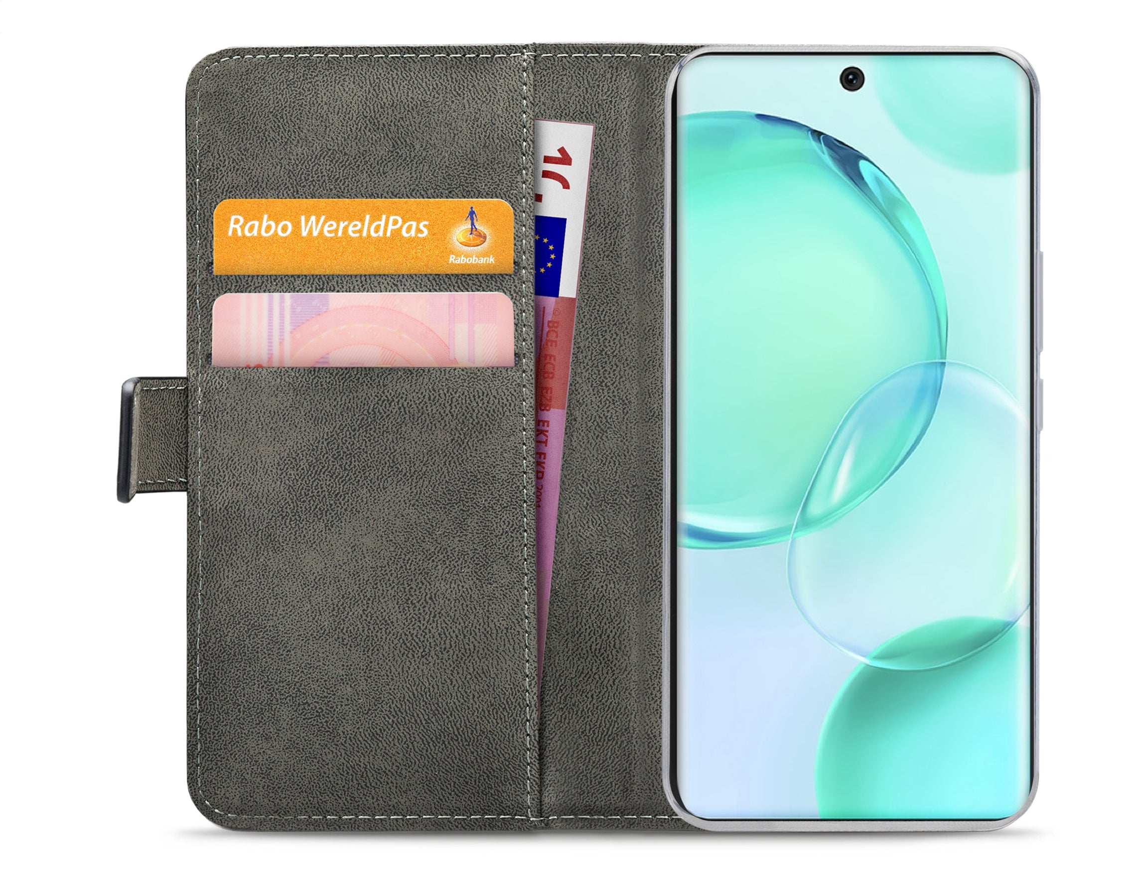 Mobilize Classic Gelly Wallet Book Case Honor 50 Pro Black