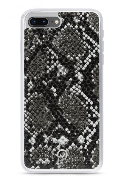 Mobilize 2In1 Magnet Zipper Case Apple Iphone 6 Plus/6S Plus/7 Plus/8 Plus Black/Snake - Essentify