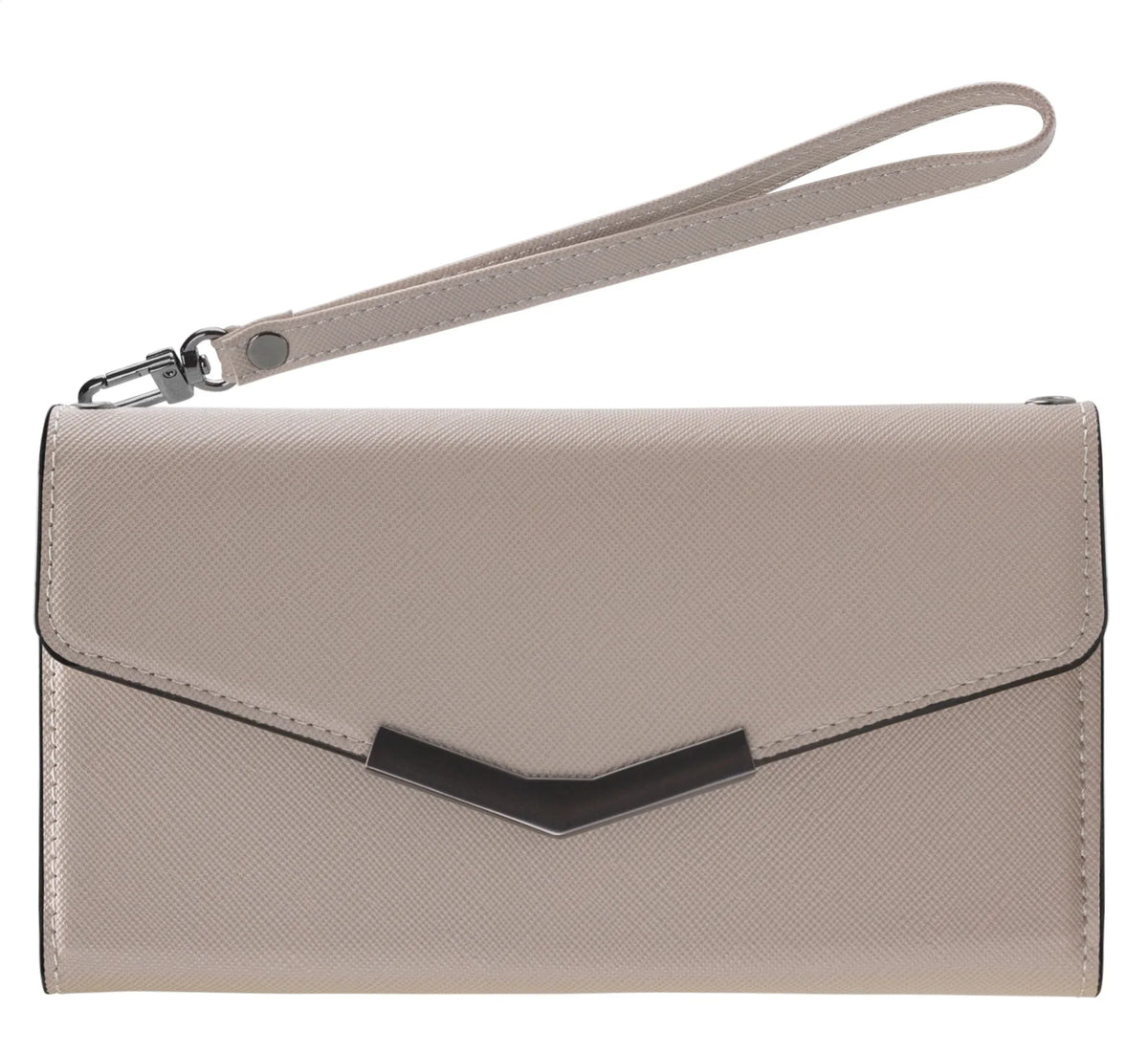 Mobilize 2In1 Elegant Magnet Clutch Apple Iphone 13 Pro Beige Snake - Essentify