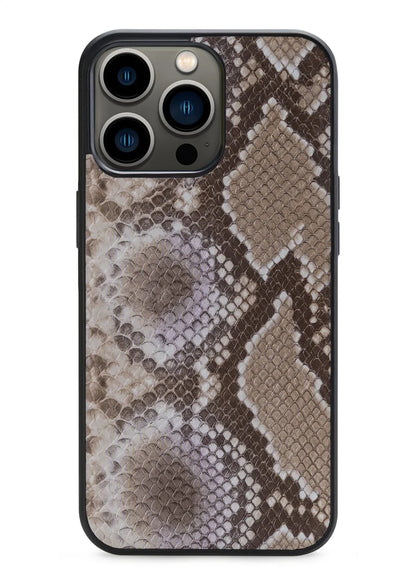 Mobilize 2In1 Elegant Magnet Clutch Apple Iphone 13 Pro Beige Snake - Essentify