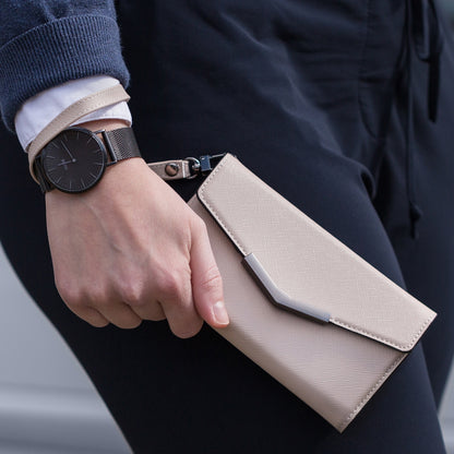 Mobilize 2In1 Elegant Magnet Clutch Apple Iphone 13 Pro Max Black Croco