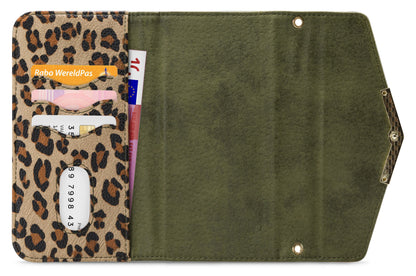 Mobilize 2In1 Gelly Clutch For Apple Iphone 13 Pro Max Green Leopard