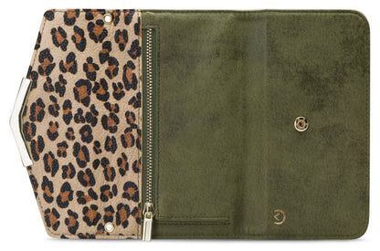 Mobilize 2In1 Gelly Clutch For Apple Iphone 13 Pro Max Green Leopard