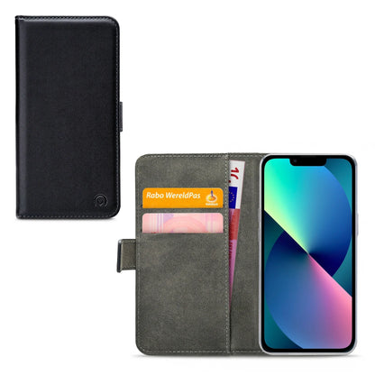 Mobilize Classic Gelly Wallet Book Case Apple Iphone 13 Mini Black - Essentify