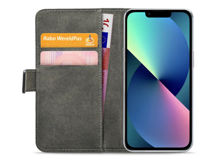 Mobilize Classic Gelly Wallet Book Case Apple Iphone 13 Mini Black - Essentify