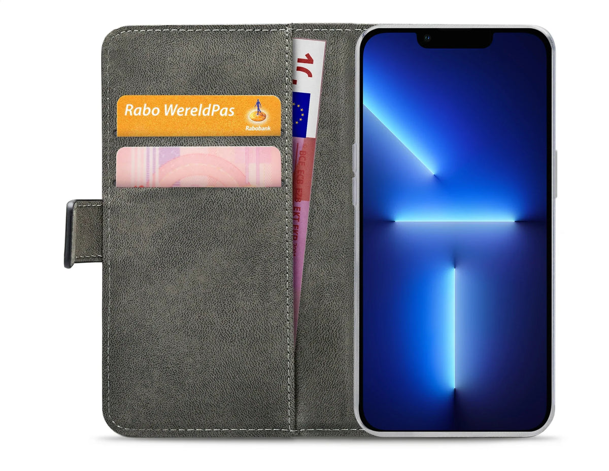 Mobilize Classic Gelly Wallet Book Case Apple Iphone 13 Pro Black - Essentify